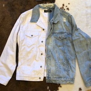 Civil Regime jean denim jacket NEW